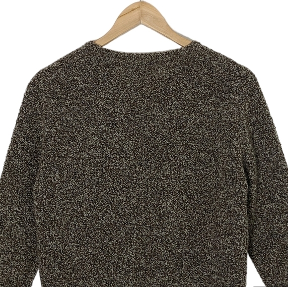 Vtg KAREN KANE Tweedy Cashmere and Merino Wool Blend Cardigan Women's Size M - Picture 7 of 10